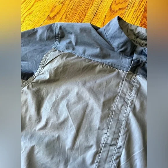 Nike Shield Size Large Windbreaker Jacket - Blue - Picture 3 of 14